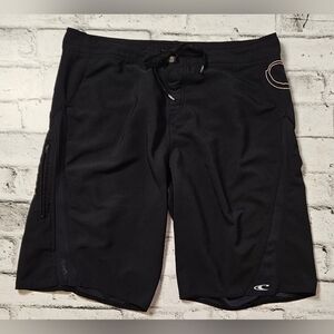 O'Neill Superfreak Men’s Boardshorts – Black Surf Swim Shorts